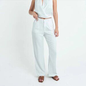 Bamboo Blonde Lena Tailored Pants